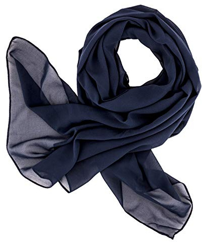 DOLCE ABBRACCIO SWEET LOVE Damen Chiffon Tuch XXL 160 × 70 cm