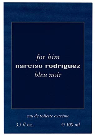 Narcisio Rodriguez, NARCISO RODRIGUEZ FOR HIM BLEU NOIR EUA DE TOILETTE EXTREME 100ML Unisex adulto, Negro, Estándar