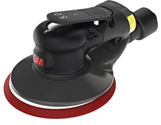 3M Xtract Pneumatic Random Orbital Sander, 88942, 125 mm, Central Vacuum | 5 mm Orbit, 1 per case