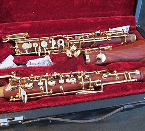 Rosenholz Professionelle Halbautomatische Oboe C-Taste Oboe Instrument