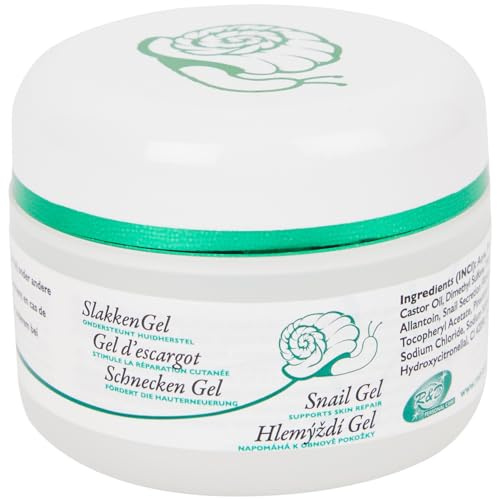 Schnecke Gel für Gesicht und Körper, Schneckenschleim gegen Akne und Narben 50 ml