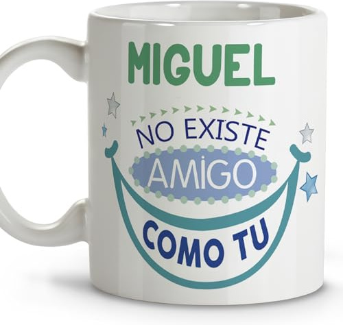 Tazas de te. Tazas personalizadas. Tazas de cafe. Tazas desayuno. Regalos originales para amigos. Taza cerámica 330 ml.