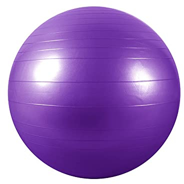 Gymnastikball,55cm/65cm/75cm/85cm Fitness Ball, Trainingsball Yoga Ball, Anti-Burst Pilates Ball Mit Pumpa Für Yoga,Fitness, Balance Ball Für Core Strength,für Starken Rücken Als Büro-Stuhl (Color :