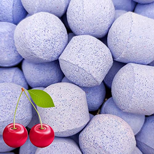 Pack Ahorro 25 Mini bombas efervescentes para manicura y pedicura - Ablandan durezas, refrescan, hidratan y relajan - Aroma: Cereza