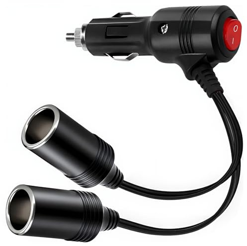 Distributore per accendisigari, adattatore per presa accendisigari, presa accendisigari per auto da 1 a 2