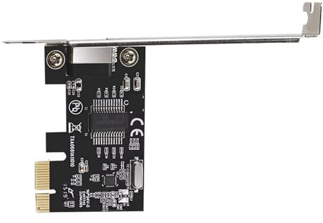 jebyltd Tarjeta De Red PCIE A RJ45 Adaptador Gigabit Ethernet Chip RT8111H 10/100/1000mps Accesorios para PC De Escritorio Gigabit Ethernet