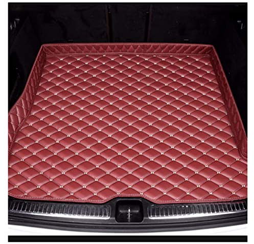 Trunk Boot Mats Tappetino Bagagliaio Für BMW F10 5er F11 G30 E60 F07 Für GT Custom Kofferraummatten Autozubehör Autowaren Innendetails (Farbe : Wine Red, Größe : F10 10-16)