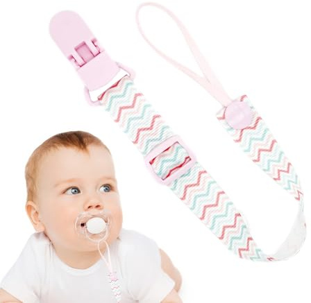 Clip per ciuccio, clip per porta ciuccio | Porta e guinzaglio | Cinghie per dentizione Guinzaglio universale per Cinghie per massaggiagengive per ragazzi e ragazze