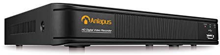 Anlapus 8CH 1080P H.265+ DVR Grabador sin Disco Duro para Sistema de Vigilancia