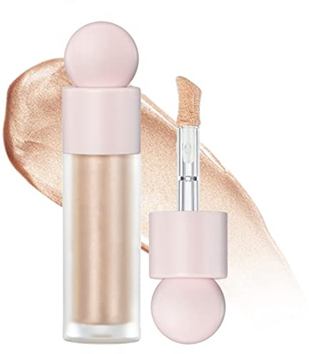 Liquid Highlighter,Highlighter Maquillage Stick Waterproof Cream Contour Stick Body Brighten Long Lasting Smooth Liquid Bronzer for Face Body Glitter Glow Cosmetic