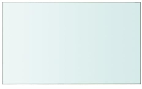 Ailgely Glasboden Glasscheibe Glasplatte, Glasregal Glasablage Wandregal Glas Bad-Regal Glas Badezimmer Regal Badablage Ablageregal für Glasregal Transparent 50 cm x 30 cm