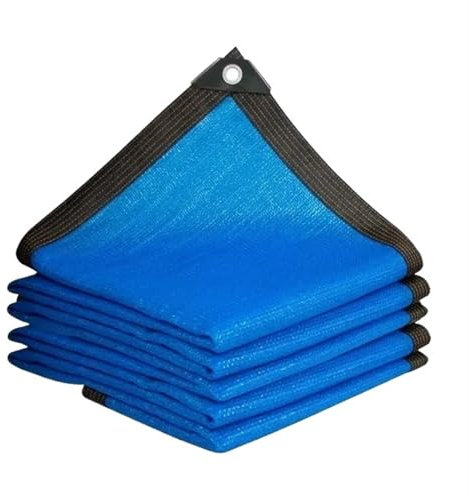 RLVYTA Pool Cover 6/12Pin Sunshade Net Outdoor Swimming Pool Pergola Garage Mesh Cover Plant Flower Shading Netting Cloth Hot Tub Cover(12Pin,5x6m)