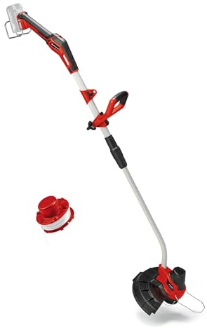 Einhell Akku-Rasentrimmer GE-CT 18/33 Li E-Solo Power X-Change (18 V, 33 cm Schnittbreite, Flowerguard, Tipp-Automatik, inkl. Fadenspule + Ersatzspule, ohne Akku)