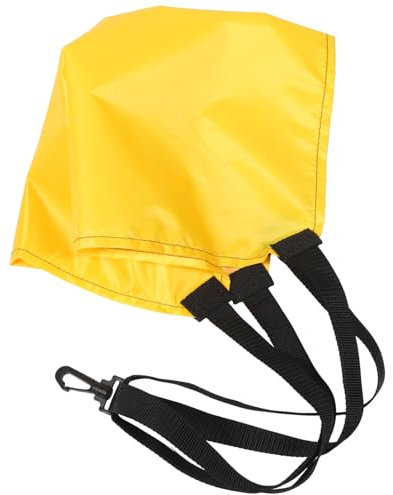 BESPORTBLE Widerstands-schwimmparachut Gelb Schwimmzubehör Trainingsgerät Einstellbar Für Erwachsene Teens Schwimmtraining Krafttraining Poolgerät