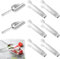 Accessori Per Candy Bar, 4 Pezzi di Pinze Per Zucchero E 2 Pezzi di Paletta per Ghiaccio E Ghirlande Per Caramelle, Pinze In Acciaio Inox, Feste, Barbecue