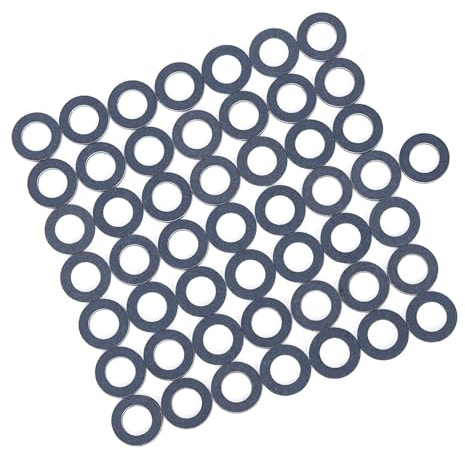 Ejoyous Rondelle per Spine Olio 50 Pezzi in Lega in Alluminio in Lega di Alluminio 90430-12031 Sostituzione OEM Fit per Highlander
