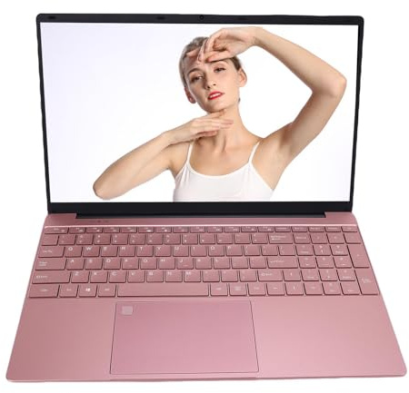 PUSOKEI Ordinateur Portable 15,6 Pouces, 16 Go de RAM DDR4, Processeur Quad Core 2,0 GHz N5095, écran FHD 1080P, Wi-FI 2,4 G/5 G, BT 5.0, Webcam, Clavier rétroéclairé, Déverrouillage par (256GB SSD)