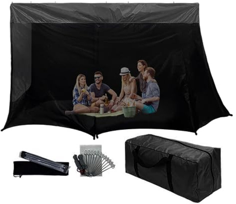 Campingzelt für Auto, wasserdicht, mit Sonnenschutz | 320 x 198 x 195 cm, Heckklappenzelt winddicht für Auto, für hinten LKW, Wandern, Reisen, Angeln im Freien