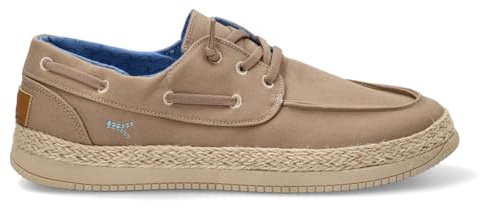 Etika Mocasines Náuticos para Hombre, Zapatos de Lona Veraniegos con Suela de Yute, Calzado Slip On Ligero, 82049