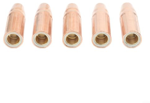 Lot de 5 buses de soudage MIG 23-50, 1/2 ouverture Buse en cuivre pour Lincoln pour magnum 200-400, Style 2-4 et 52FN Diffuseur de gaz de rechange pour MIG pour soudeur à électrodes wig