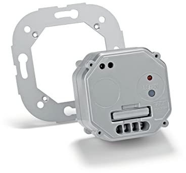 Intertechno ITL-150 Einbau-Dimmer 150 Watt für ESL, Glühlampen, Hochvolthalogen, Silber