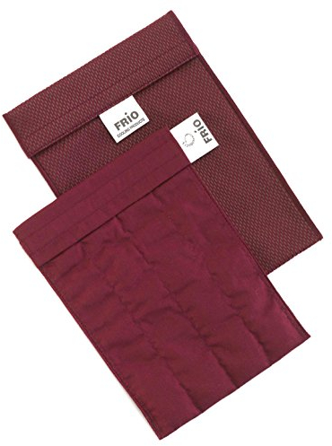 Frio - Borsa isotermica per mantenere l'insulina, marrone, 14 x 19 cm