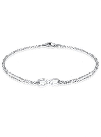 Elli Armband Damen Infinity Trend Symbol in 925 Sterling Silber