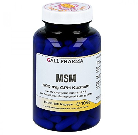 MSM 500 mg GPH Kapseln 180 St