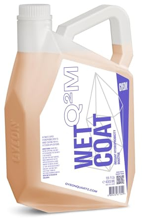 GYEON Wet Coat 1000ml - Hydrophobic Ceramic Spray Coating for Cars - High Gloss Solutions for Your Car Paint Wheels and Glass - Spray On Rinse Off Easy DIY Use Formula