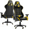 BraZen Phantom PC Adult Chair Gaming Chair for Adults Ergonomic Office Computer Seat Adult Gaming Chairs for Adults Video Game Chairs Video Gamer Seat Ergonomic PC - Yellow