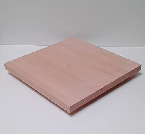 Tablero de madera maciza de haya de 2 cm de grosor. Medidas especiales (40 x 70 cm).