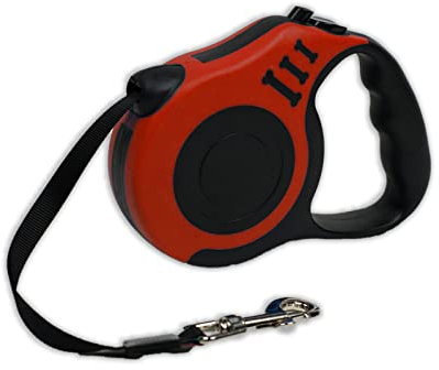 5 Meter Automatik Hundeleine Farbe rot Hunde Leine Katzenleine Hund Welpen