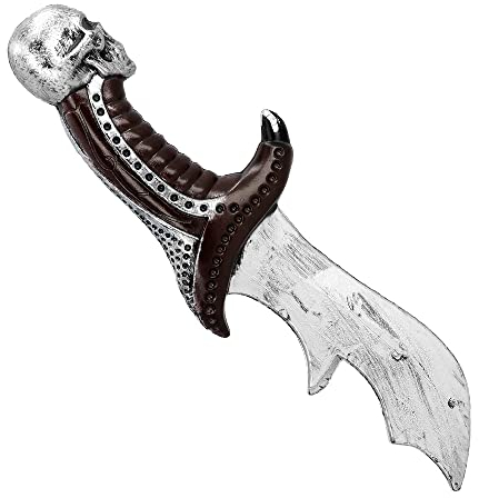 Boland 72299 - Coltello giocattolo per costumi di Halloween, 29 cm, manichino per carnevale e feste a tema