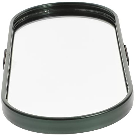 CAXUSD Spiegeltablett Glas Schmucktablett Organizer Kosmetikhalter Kommodendekor Groß Grün Platzsparend Für Schmuck Ringe Make up Ablage