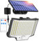 Haokiang Lampe Solaire Extérieur Jardin 2000lm IP65 Capteur 270° 3 Modes Éclairage Projecteur Luminaire Spot