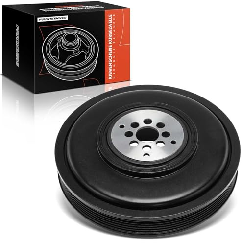 Frankberg Riemenscheibe Kurbelwelle Diesel 059105251DL | Kompatibel mit A4 8EC, A8 4E2 4E8, A4 Allroad 8KH, A5 Sportback 8TA, A6 Allroad 4GH 4GJ, Q7 4LB, A5 Cabriolet 8F7