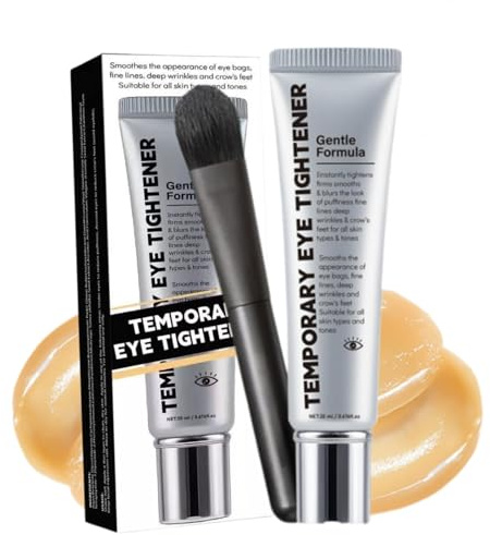 Instant Face Tightening Cream,Eye Tightening Cream Instant,Instant Eye Bag Tightener,Temporary Eye Tightener,Face Primer for Smoothing & Reducing Fine Lines,No-Filter Firming Effect