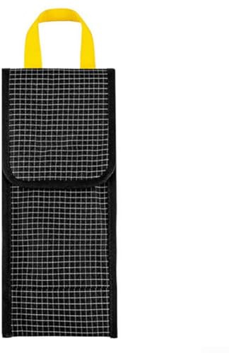 Yhenlovtt Dyneema Double Layer Camping Nail Storage Bag for 20cm and 30cm Tent Pegs, Portable Hand Carry Outdoor Camping Accessories