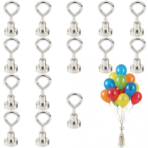 Balloons Weight, 15 Pieces Gold Balloon Weights and Ribbon, 3.4 * 1 cm Helium Balloon Weights for Party Decorations, Events, Celebrations