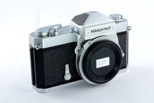 Chrome Nikon Nikkormat FTN SLR film camera; body only, no lens