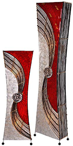 Woru Lampe ALISA Stehlampe, Deko-Leuchte, Stimmungsleuchte wahlweise in 100 cm oder 150 cm (100 cm)