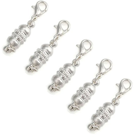 Clasp, Chain Closure, Lobster Clasps for Necklace, Jewellery, Set of 5 Pieces