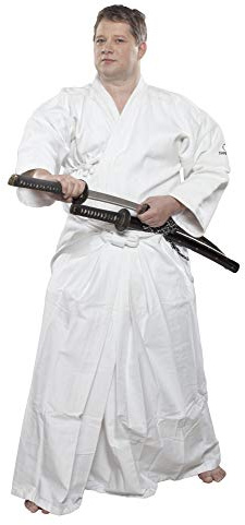 Hayashi Hakama för Kendo, Aikido – vit, storlek S