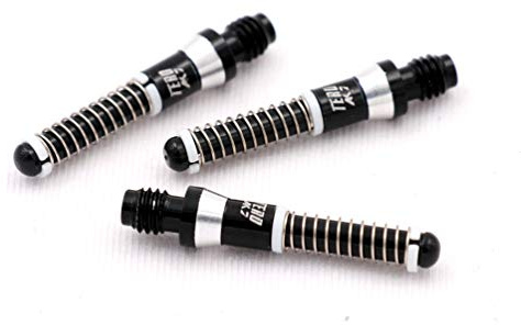 CUESOUL TERO AK7 Alu Dart Shafts Eingebauter Federteleskop, 3er-Set