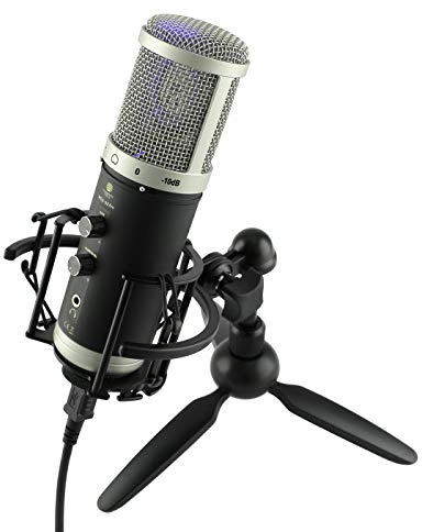 Recording tools MCU-02 Pro Profi Plug-and-Play Kondensator Mikrofon, PC Laptop Aufnahmemikrofon Kardioid Studio, Videokonferenzen, Gesang, Streaming