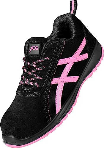 ACE Aurora Chaussure de travail S1 - chaussure de sécurité mode avec embout acier pour femmes - super légère