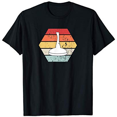 Vintage Retro Stocksport 70s 80s Eisstockschießen T-Shirt