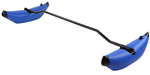 Naroote Kajak-Ausleger-Set, Kanu-Boot-Zubehör, Kajak-Ausleger, Stabilisator, Paddel, Schwimmer, Boot, Zubehör, Kajak-Stabilisator, aufblasbares Kanu für Outdoor, aufblasbares Kajak (blau), blau