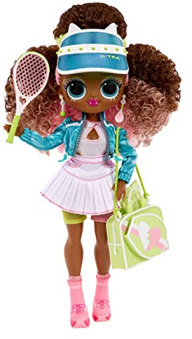 L.O.L. Surprise! OMG Sports Modepuppe mit 20 Überraschungen - Court Cutie - Mit toller Fashion und Sport-Accessoires - Für Kinder ab 4 Jahren