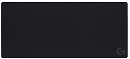 Logitech G840 XL Cloth Gaming Mouse Pad - 0.12 in Thin, Stable Rubber Base, Performance-Tuned Surface - Black